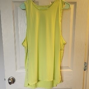 Lululemon Athletica Neon Yellow Men's Tank Top